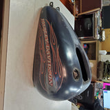 OEM Harley FXDWG Dyna Wide Super Fatbob Custom Glide Defender Fuel Tank Denim