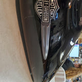 Black Harley FXD Dyna Wide Super Fatbob Custom Glide Defender Fuel Tank 61586-04