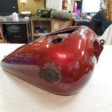 Harley FXD Dyna Wide Super Fatbob Custom Glide Red Hot Sunglo Fuel Tank 61586-04