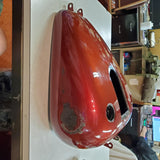 Harley FXD Dyna Wide Super Fatbob Custom Glide Red Hot Sunglo Fuel Tank 61586-04