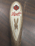 Vintage Stroh's Beer Tap Wooden Handle Double Sided Logo Detroit 1970?