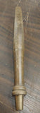 Vintage Stroh's Beer Tap Wooden Handle Double Sided Logo Detroit 1970?