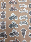 103 Small Harley Davidson Variety Motorcycle Stickers Choppers Skulls Flames NEW