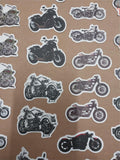 103 Small Harley Davidson Variety Motorcycle Stickers Choppers Skulls Flames NEW