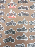 103 Small Harley Davidson Variety Motorcycle Stickers Choppers Skulls Flames NEW