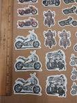 New Variety 90 Small Harley Davidson Stickers Choppers Skulls Flames Motorcycles