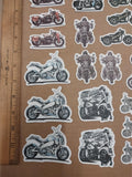 New Variety 90 Small Harley Davidson Stickers Choppers Skulls Flames Motorcycles