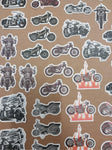 New Variety 90 Small Harley Davidson Stickers Choppers Skulls Flames Motorcycles