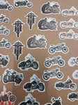 New Variety 90 Small Harley Davidson Stickers Choppers Skulls Flames Motorcycles