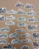 New Variety 90 Small Harley Davidson Stickers Choppers Skulls Flames Motorcycles