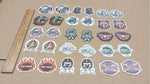 New 30 Small Stickers Vtg Harley Davidson Flames Skulls Custom Bike Engines RT66