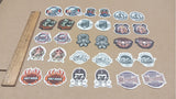 New 30 Small Stickers Vtg Harley Davidson Flames Skulls Custom Bike Engines RT66