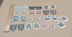 26 Small Harley Davidson Sticker Vtg Skulls Engine Texaco Racing Team Variety