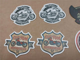 26 Small Harley Davidson Sticker Vtg Skulls Engine Texaco Racing Team Variety