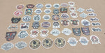 Vtg 52 Pack Variety Small Harley Davidson Stickers Skulls Engines Bikes Texaco