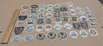 Vtg 52 Pack Variety Small Harley Davidson Stickers Skulls Engines Bikes Texaco