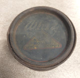 Vintage Whiz Nickle Polish Old Car Wax Rare Antique 1920s Tin Can No 2 Size Open
