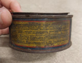 Vintage Whiz Nickle Polish Old Car Wax Rare Antique 1920s Tin Can No 2 Size Open