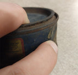 Vintage Whiz Nickle Polish Old Car Wax Rare Antique 1920s Tin Can No 2 Size Open