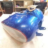 Harley Flame Blue Pearl FLHTC Electra Glide Classic 1989-1995 Fuel Tank 61019-89