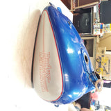 Harley Flame Blue Pearl FLHTC Electra Glide Classic 1989-1995 Fuel Tank 61019-89
