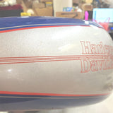 Harley Flame Blue Pearl FLHTC Electra Glide Classic 1989-1995 Fuel Tank 61019-89