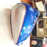 Harley Flame Blue Pearl FLHTC Electra Glide Classic 1989-1995 Fuel Tank 61019-89