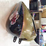 OEM Harley 2007 FLHTCU ULTRA CLASSIC Gas Tank Olive Pearl Vivid Black 61356-03