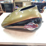 OEM Harley 2007 FLHTCU ULTRA CLASSIC Gas Tank Olive Pearl Vivid Black 61356-03