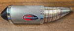 Scorpion Slip-On Titanium Flame Oval Muffler Exhaust 2008^ Suzuki GSXR600/750-K