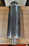 Scorpion Oval Slip-On Muffler Carbon Fiber 2004-2005 Honda CBR1000R w/Hardware