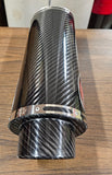 Scorpion Oval Slip-On Muffler Carbon Fiber 2004-2005 Honda CBR1000R w/Hardware