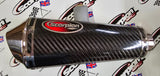 Scorpion Slip-On Oval Carbon Fiber Muffler Exhaust 2008^ Honda CBR1000RR