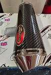 Scorpion Slip-On Oval Carbon Fiber Muffler Exhaust 2008^ Honda CBR1000RR