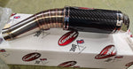 Scorpion Slip-On Oval Carbon Fiber Exhaust Muffler 2008^ Suzuki GSXR600/750-K8