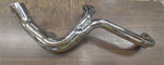 EXHAUST 2 Into 1 FLT Glide LAKE 6 SPEED 45 DEGREE  2007-2013 CHROME W/BILLET