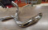 2 INTO 1 HARLEY FXST Pipe Header softail Touring Turnout Custom Exhaust Billet T