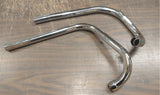 Head Exhaust Pipes 1963 -1972 Triumph TR6R T120 650 Bonneville Stock replacement