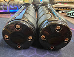 Kuryakyn ISO Gloss Black Grips 1982^ Harley Dyna Electra Glide Fatboy Sportster