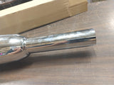 Right Side Chrome Triumph Muffler Silencer 3TA 5TA T90 T100 Peashooter 80-84057