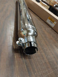 New EMGO 80-75144 Chrome Muffler Turnout 32” LONG FITS 1-3/4” INLET Motorcycle