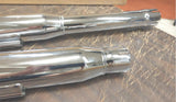 Cycle Shack Chrome Slip On Mufflers 2000^ FatBoy Deuce Softail Heritage FLST USA