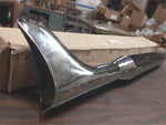 Custom Fishtail Chrome Slip on Muffler Harley Shovelhead Panhead FLH Glide 29"