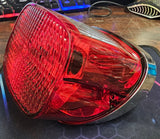 Harley 68066-99a OEM Touring Rear Taillight Sportster Dyna Softail Red Lens