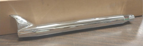 Chrome Rocket Muffler Fishtail 1 3/4 Harley FLH Shovelhead Custom Harley Chopper