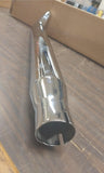 Chrome Rocket Muffler Fishtail 1 3/4 Harley FLH Shovelhead Custom Harley Chopper