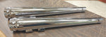 Chrome Diamond Edge Tips Touring Glide Bagger 95^ Harley Slip on Mufflers FLH