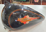 OEM Harley Vivid Black Left Gas Tank 4.2 Gal FLSTC FLSTF FXSTS FXSTSB 61426-97