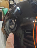 OEM Harley Vivid Black Left Gas Tank 4.2 Gal FLSTC FLSTF FXSTS FXSTSB 61426-97