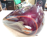 OEM Harley Violet Pearl Right Gas Tank 4.2 Gal FLSTC FLSTF FXSTS FXSTSB 61290-97